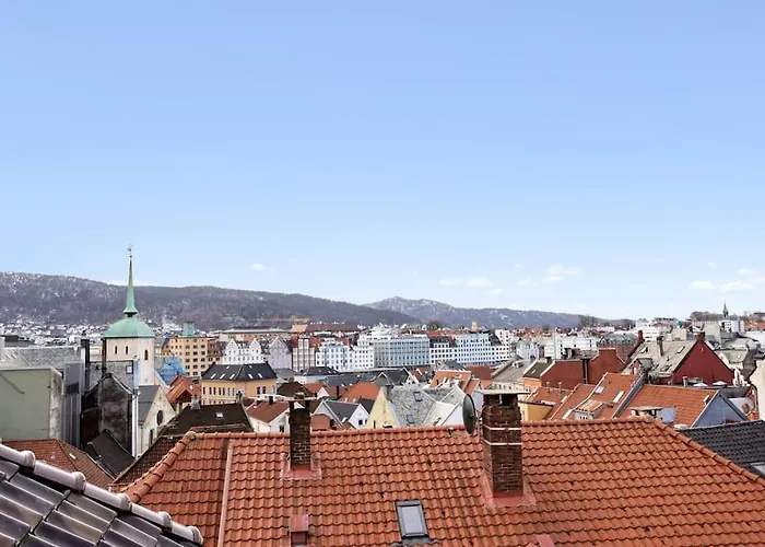 Hébergement de vacances Historisk Hus I Hjertet Av Byen *